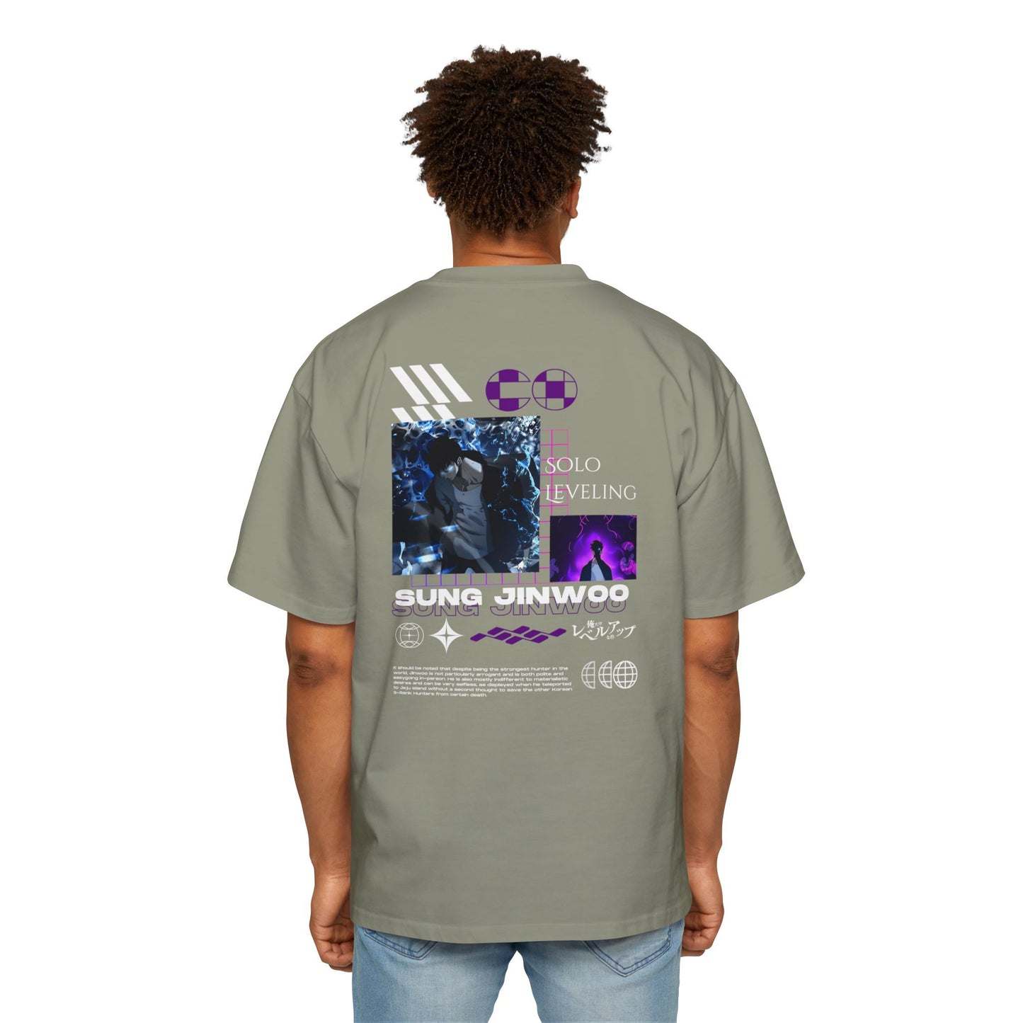 Solo Leveling Oversized Tee