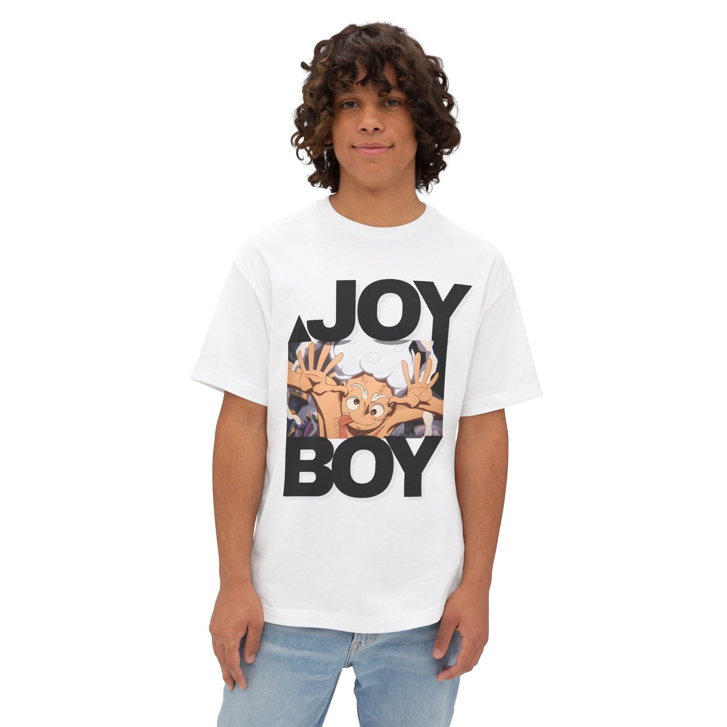 Joy Boy - Luffy Gear 5 Anime Graphic Oversized T-Shirt