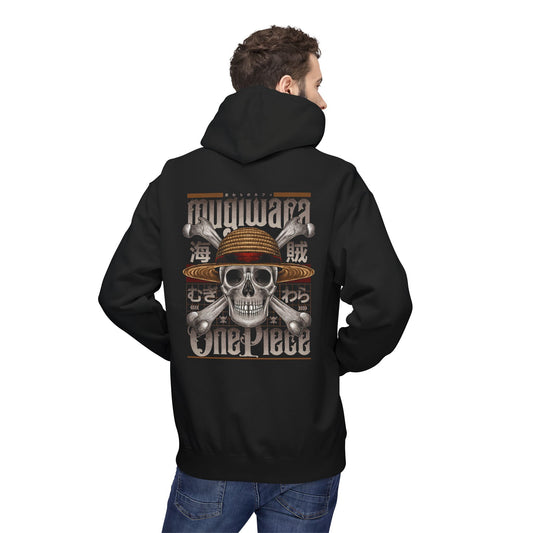 One Piece Straw Hat Skull Unisex Hoodie — Anime Pirate Crew Hoodie