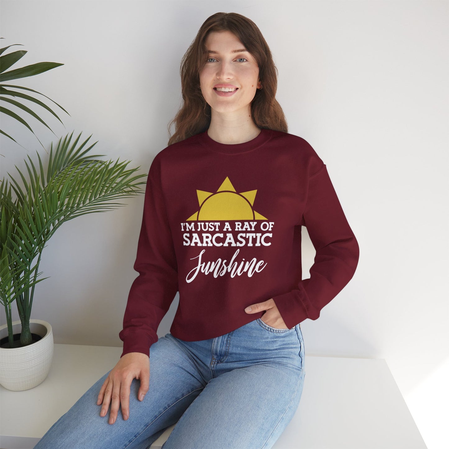 Sarcastic Sunshine Crewneck Sweatshirt