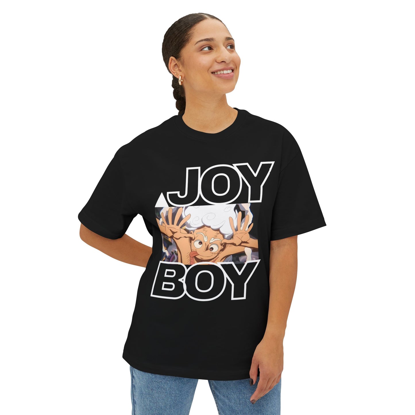 Joy Boy - Luffy Gear 5 Anime Graphic Oversized T-Shirt