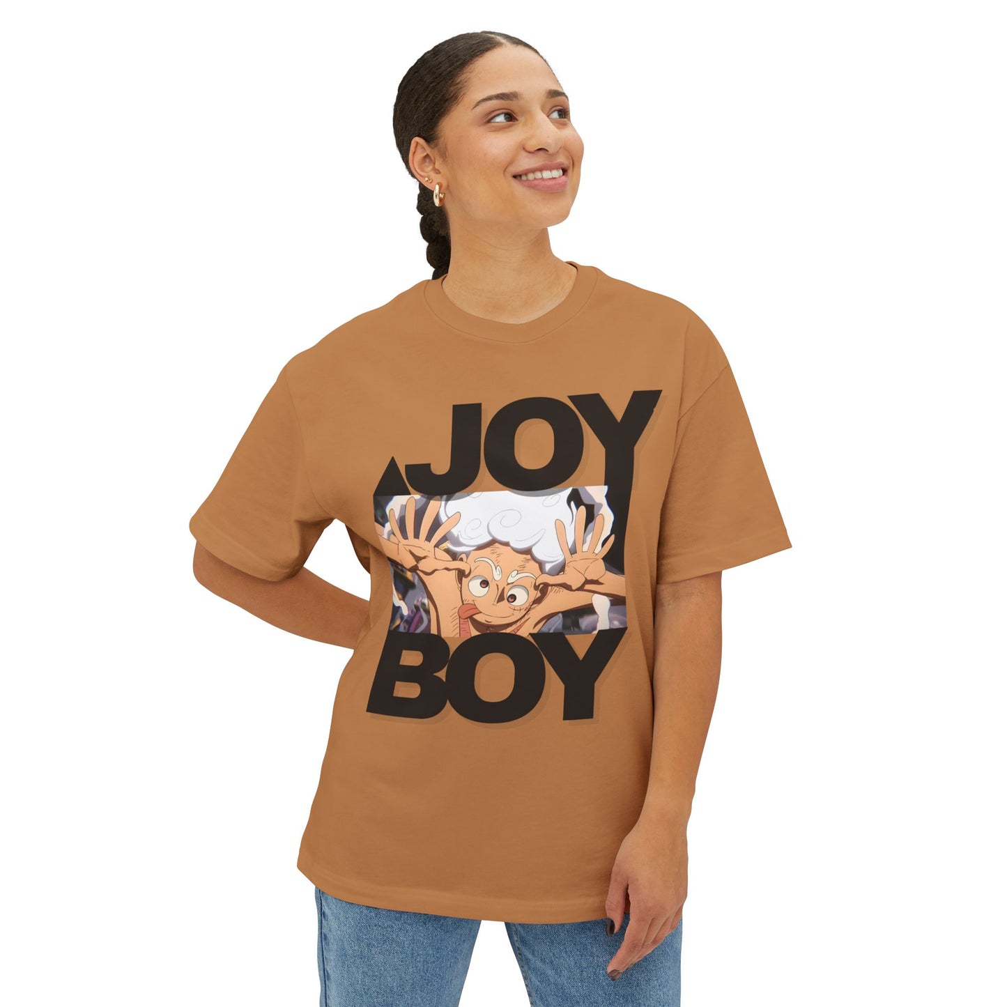 Joy Boy - Luffy Gear 5 Anime Graphic Oversized T-Shirt