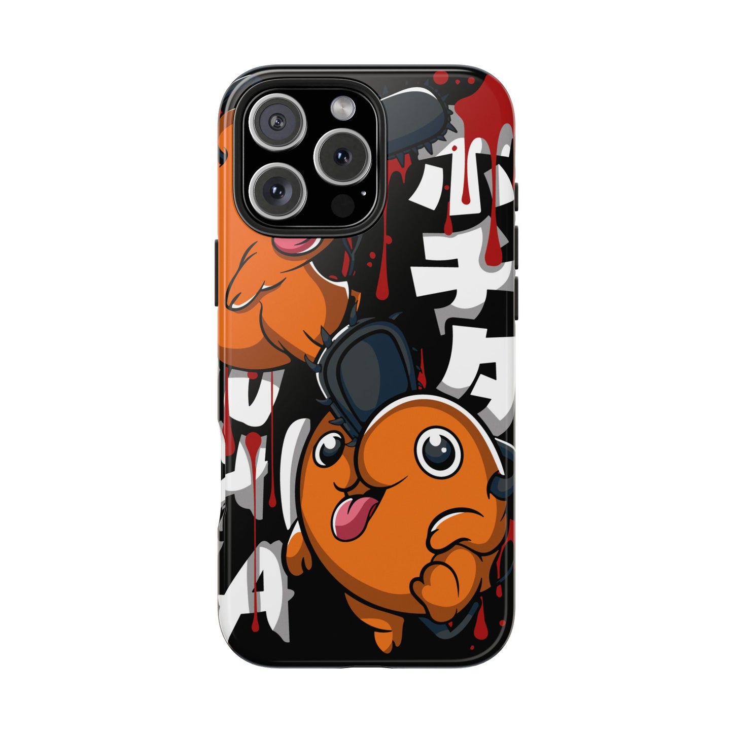 Chainsaw Man | Anime Tough Phone Case with Playful Characters