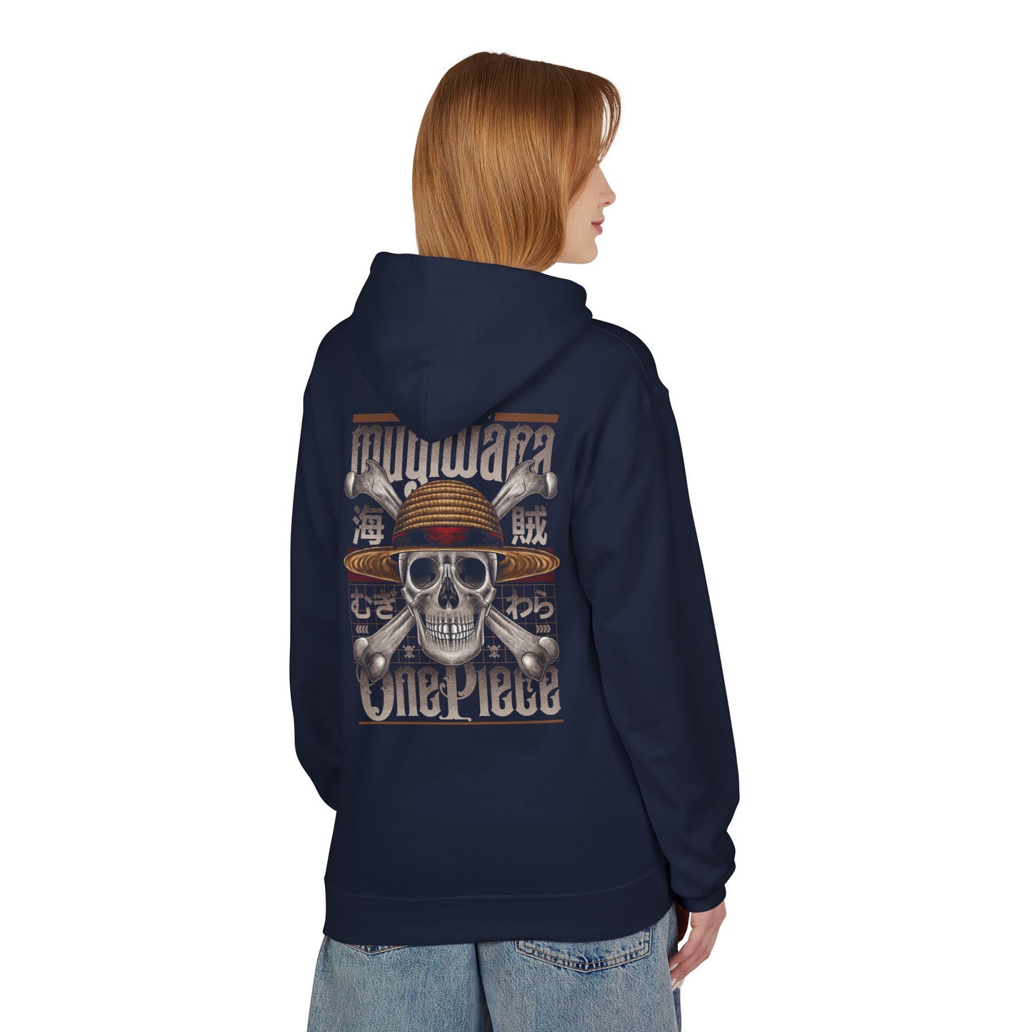One Piece Straw Hat Skull Unisex Hoodie — Anime Pirate Crew Hoodie