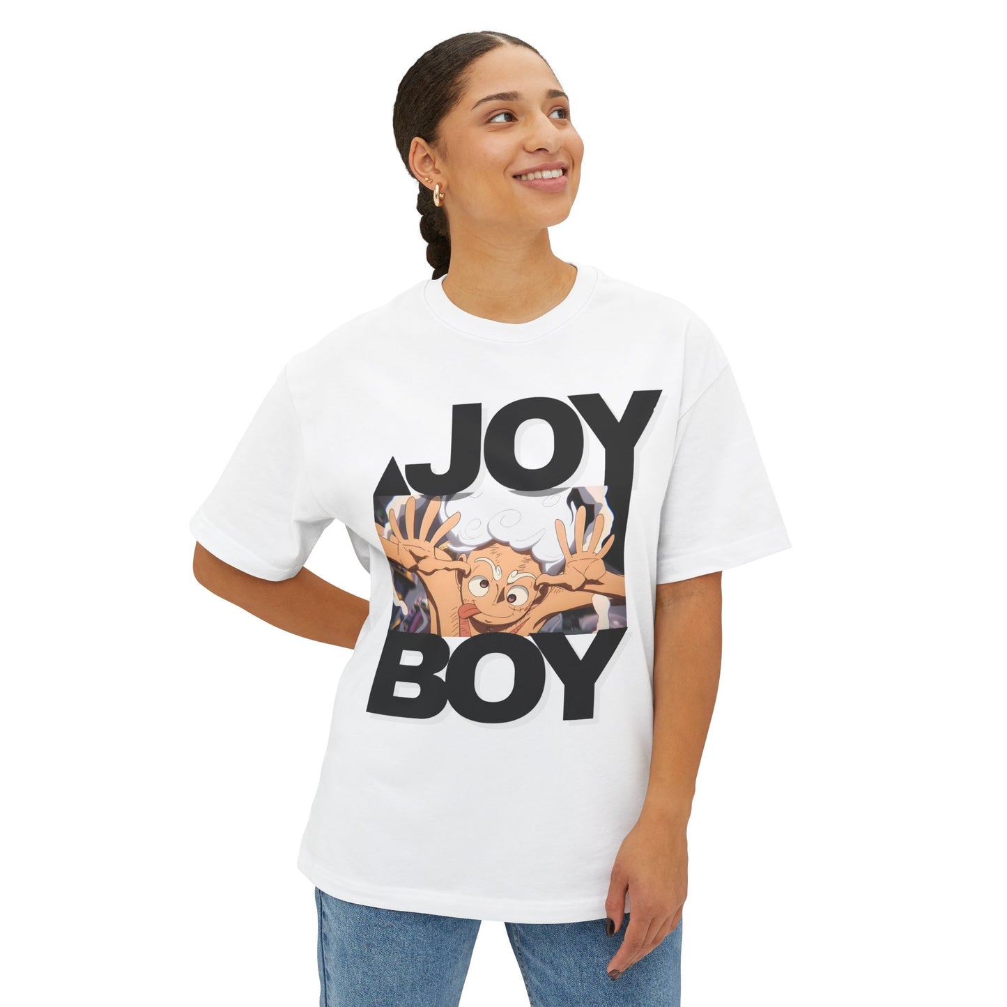 Joy Boy - Luffy Gear 5 Anime Graphic Oversized T-Shirt