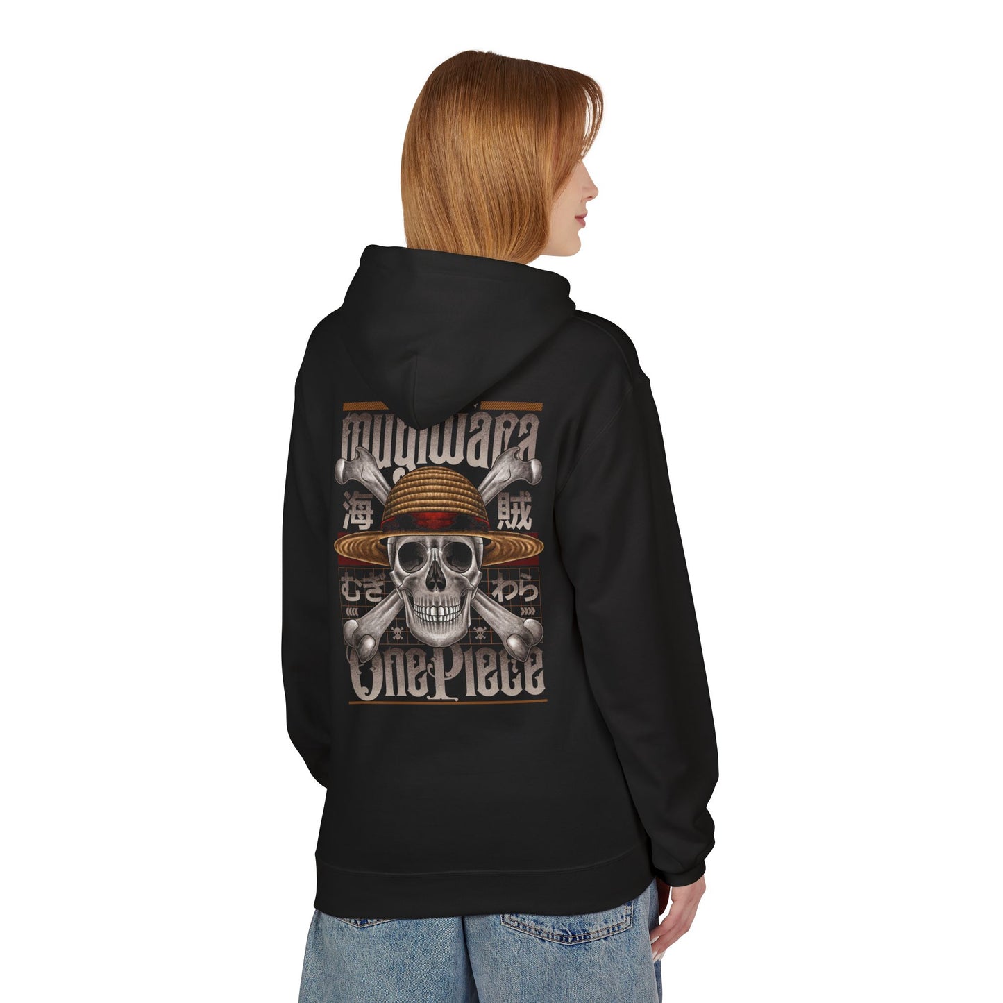 One Piece Straw Hat Skull Unisex Hoodie — Anime Pirate Crew Hoodie