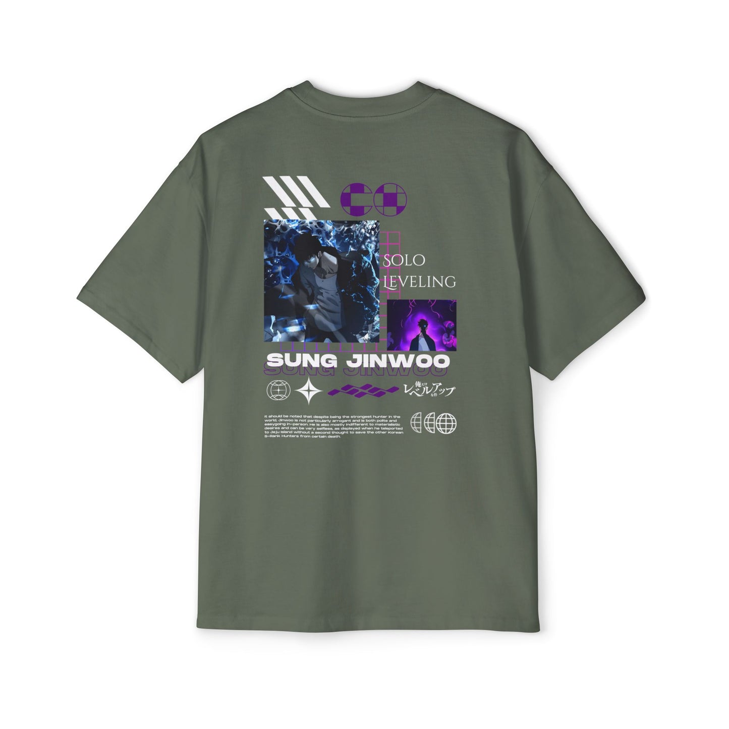 Solo Leveling Oversized Tee