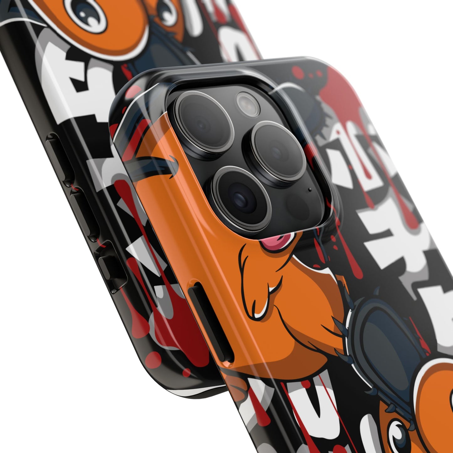 Chainsaw Man | Anime Tough Phone Case with Playful Characters