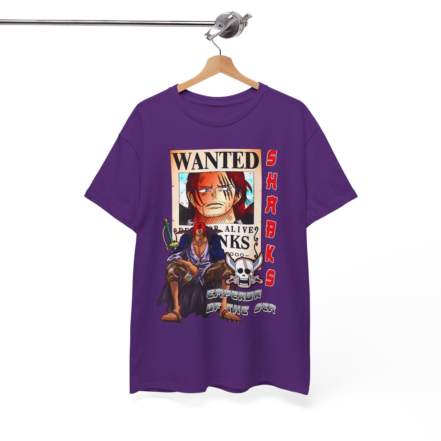Anime One Piece Shanks Unisex Tee Shirt